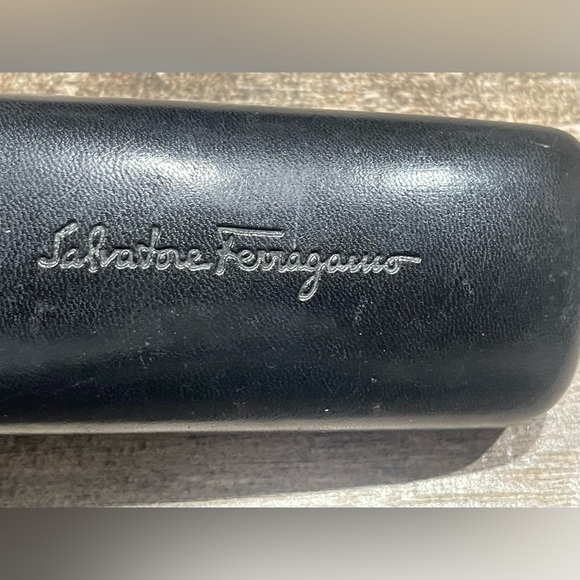 🖤Salvatore Ferragamo Vintage Eyeglasses Case Only🖤 - Picture 1 of 7